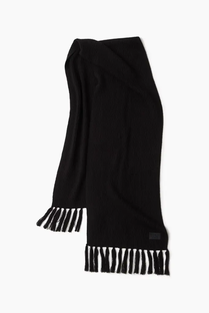 Lala Berlin Scarf Aminas wool mix lala black Rabatte dieses Monats