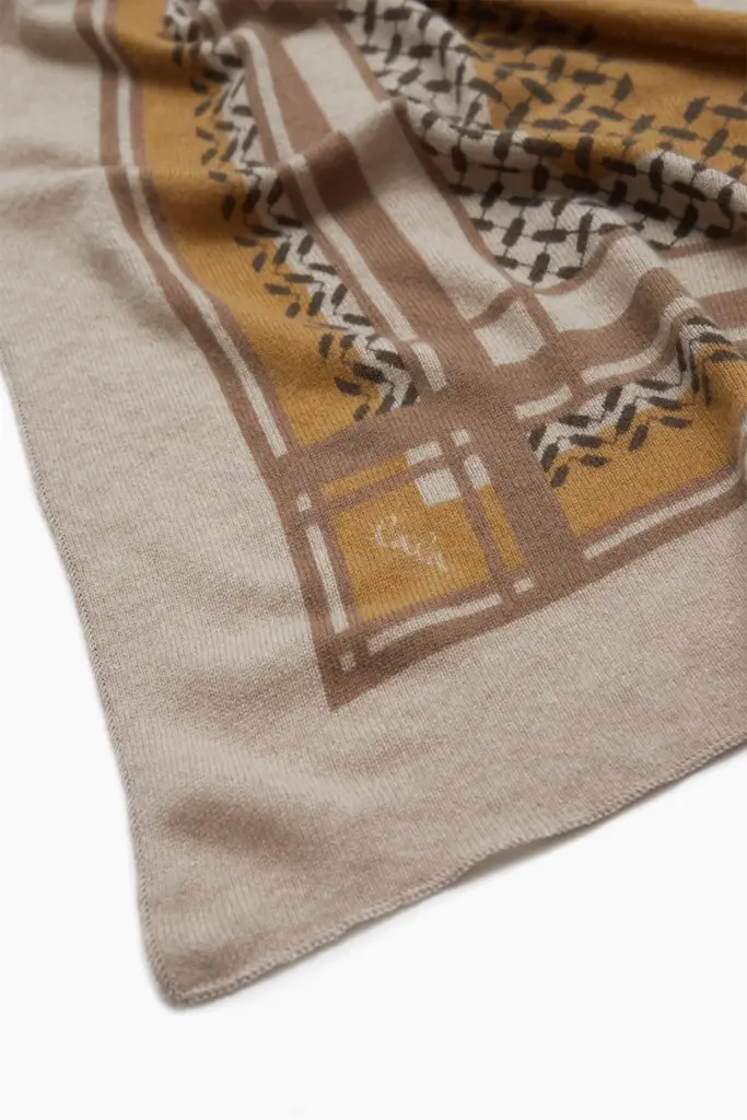 Lala Berlin Triangle Double Heritage cashmere dune/sand 2025