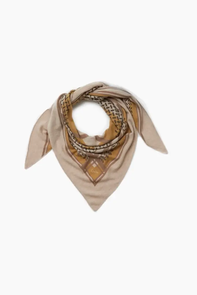 Lala Berlin Triangle Double Heritage cashmere dune/sand 2025