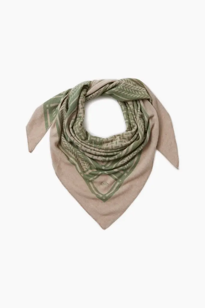 Lala Berlin Triangle Puzzle cashmere dune/sage Angebote