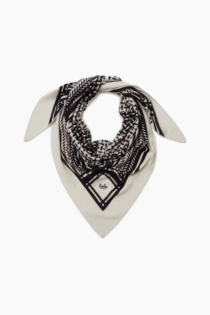 Lala Berlin Triangle Puzzle cashmere alabastro/antracite Hotsell