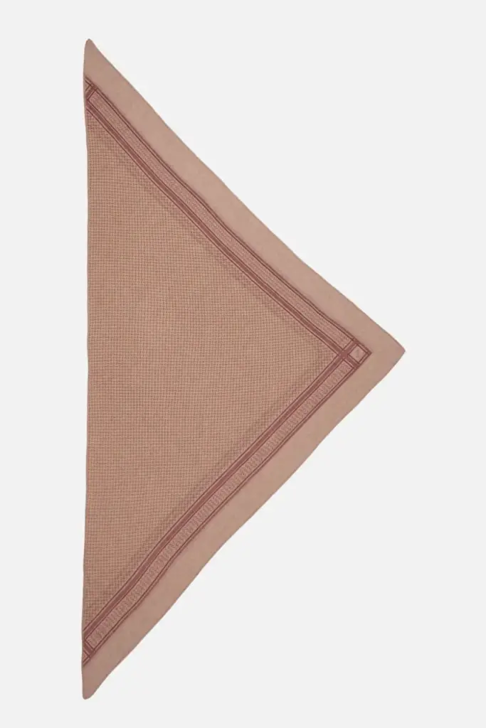 Lala Berlin Triangle Heritage Double cashmere sand flip Fabrikverkauf