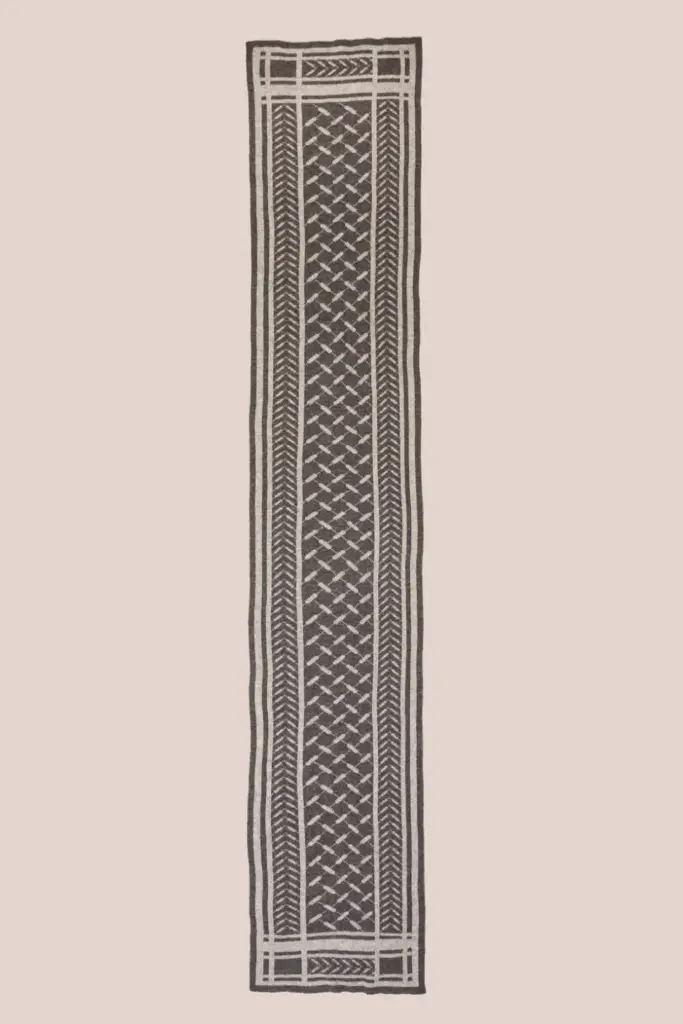 Lala Berlin Scarf Chuck cashmere light grey Fabrik Onlineshop