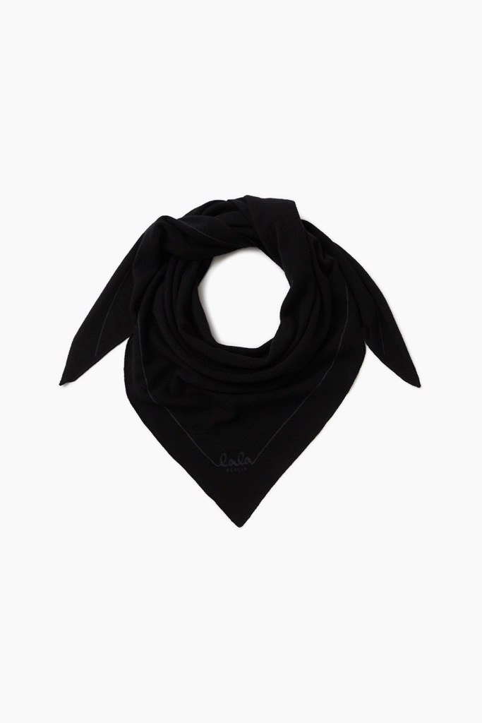 Lala Berlin Triangle Solid M cashmere nero Valentinstagsangebot