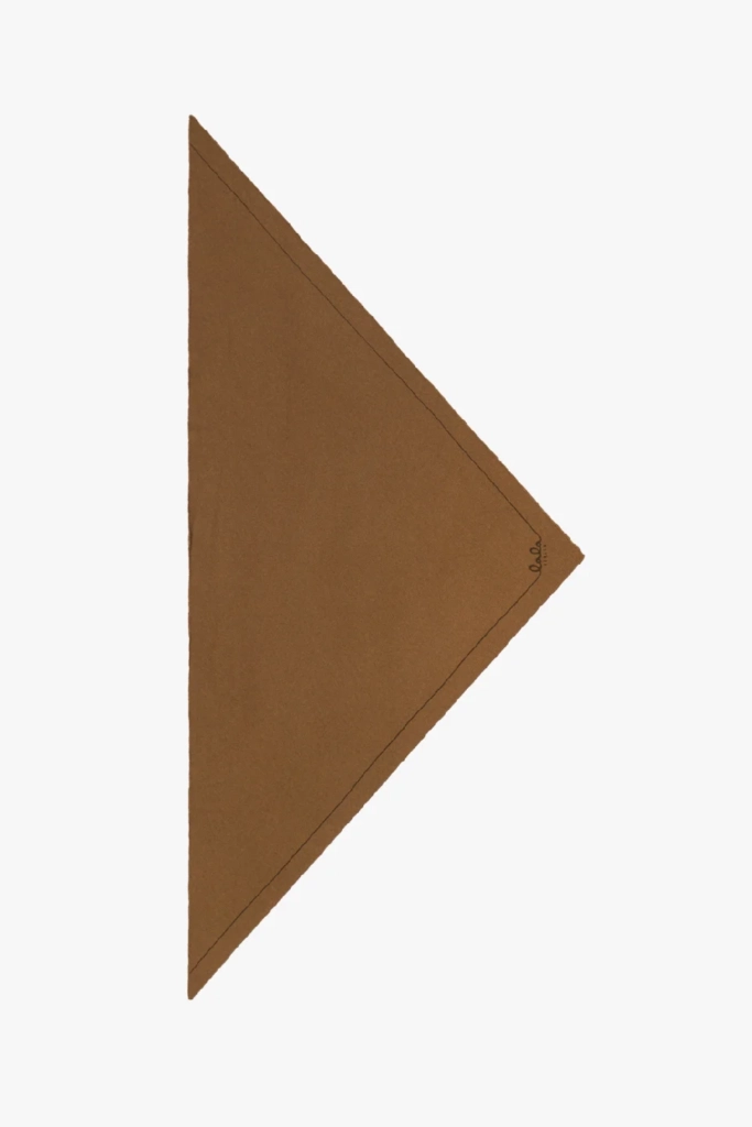 Lala Berlin Triangle Solid M cashmere mocca Heißer Verkauf