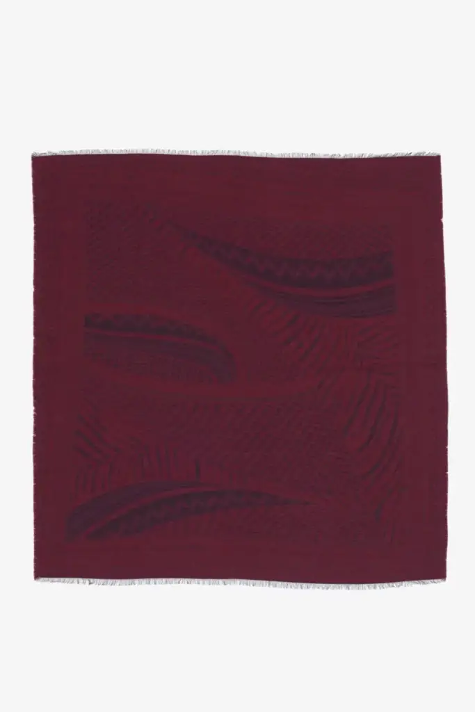 Lala Berlin Scarf Anais wool mix zebra fudge Sonderangebot der Fabrik