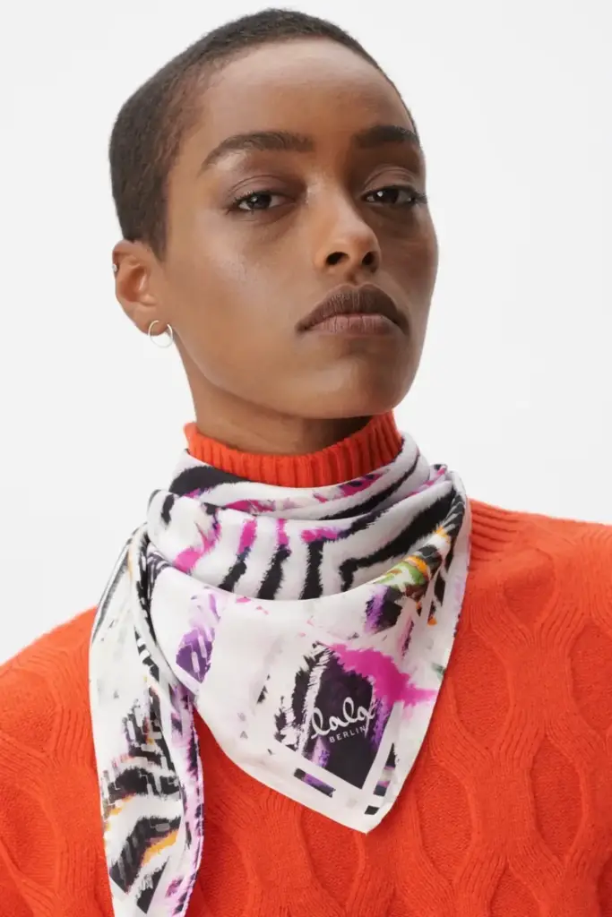 Lala Berlin Triangle Aina silk zebra dragonfruit Vierteljährliche Förderung