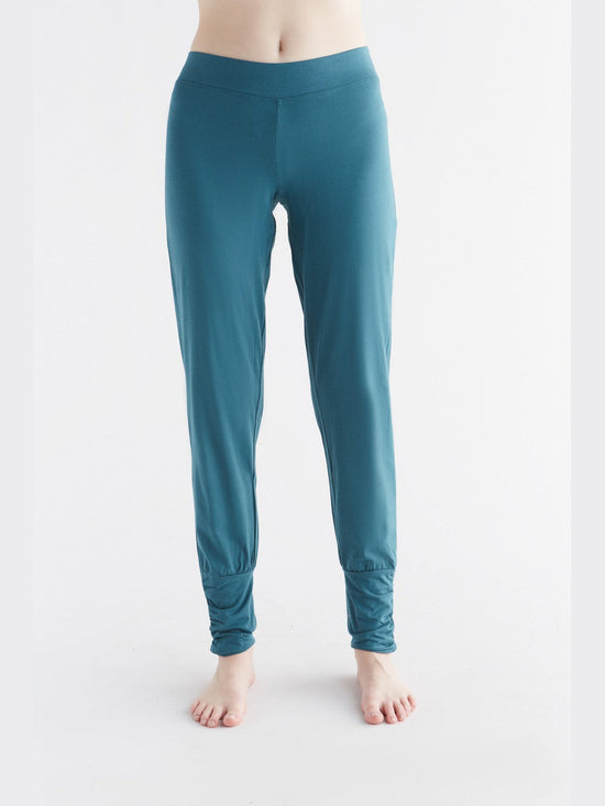 Leela Cotton 4415T | Damen Yogahose stretch - Tanne Rabatt