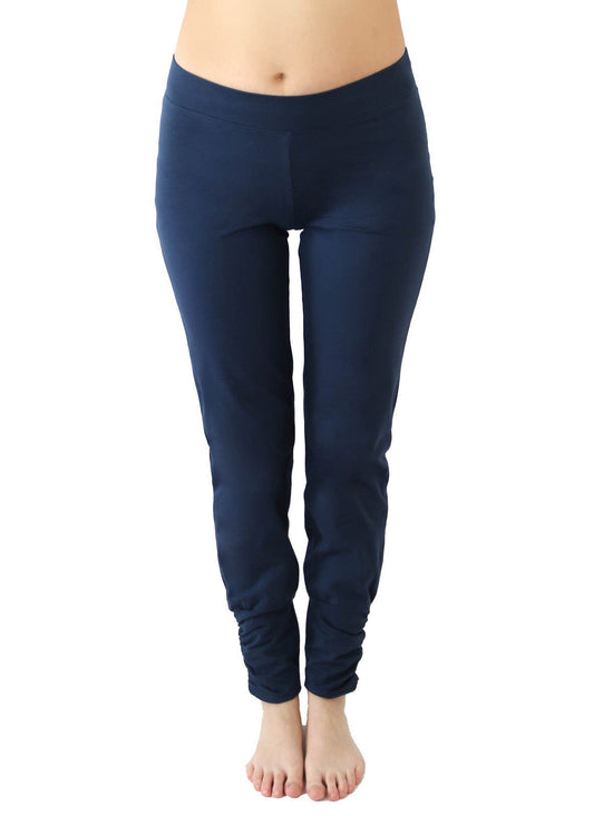 Leela Cotton 4415NV | Damen Yogahose stretch - Navy Günstig kaufen