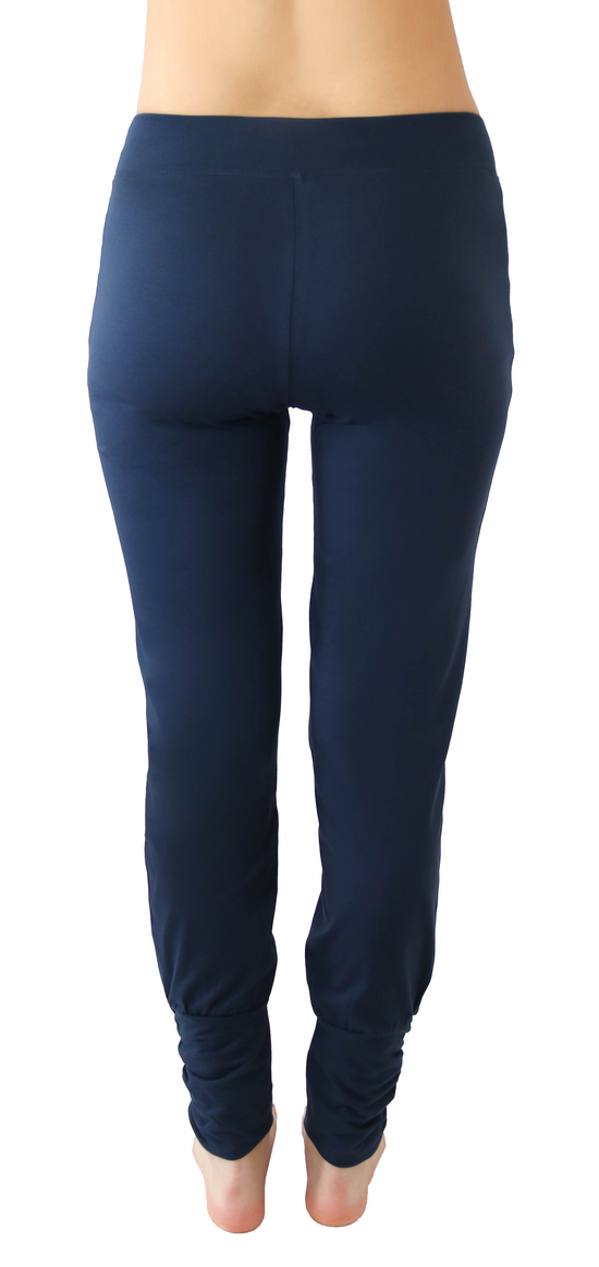 Leela Cotton 4415NV | Damen Yogahose stretch - Navy Günstig kaufen