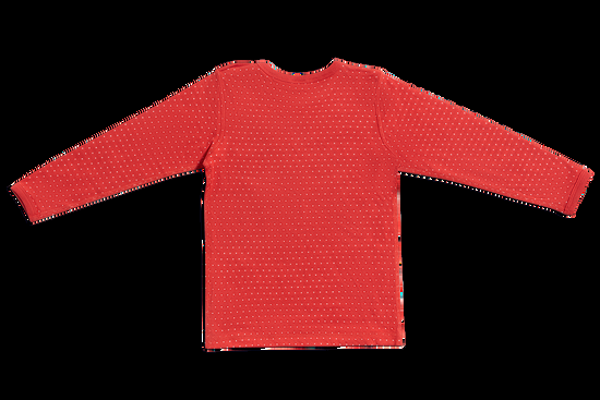 Leela Cotton 2650RW | Baby Wendelangarmshirt - Hibiskus-Naturweiss Osterangebot