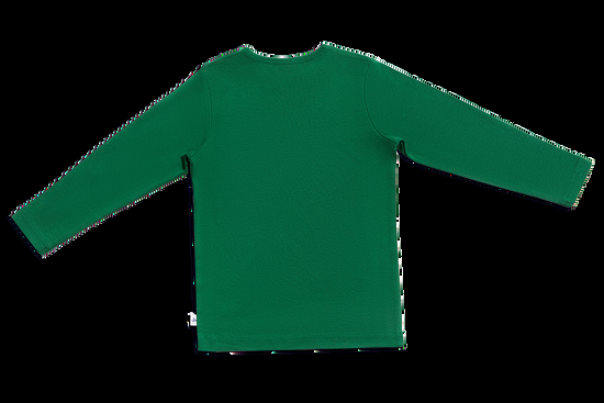 Leela Cotton 2062 | Baby Basic Langarmshirt - Moosgrün Heißer Verkauf