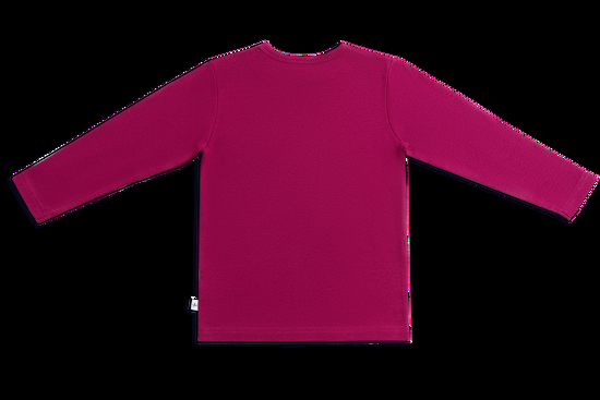 Leela Cotton 2060F | Baby Basic Langarmshirt - Fuchsia Online Outlet