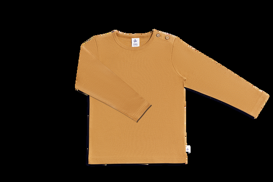 Leela Cotton 2060 IN | Baby Basic Langarmshirt - Ingwer Exklusive Angebote