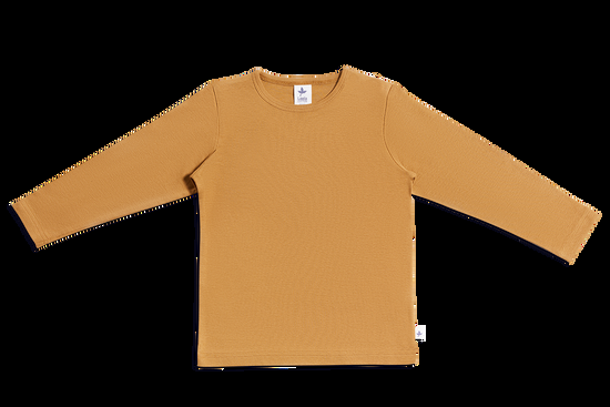Leela Cotton 2060 IN | Baby Basic Langarmshirt - Ingwer Exklusive Angebote