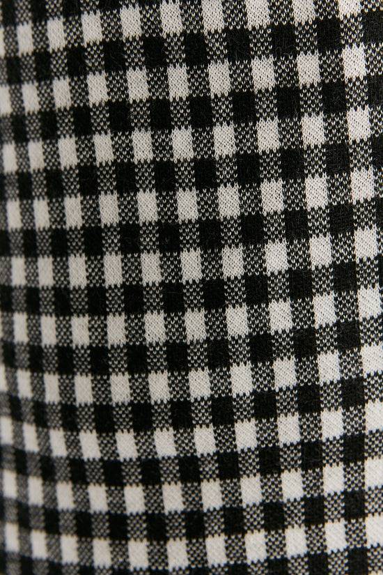 Leela Cotton 2455-01 | Herren Homewear Hose kariert - Schwarz/Grau/Natur Große Rabatte