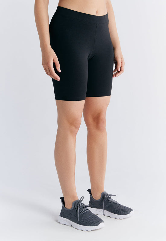 Leela Cotton 1417-021 | Radlerhose - Schwarz Letzte 3 Tage