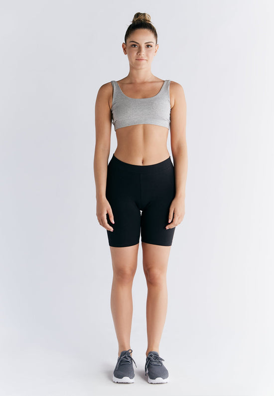 Leela Cotton 1417-021 | Radlerhose - Schwarz Letzte 3 Tage