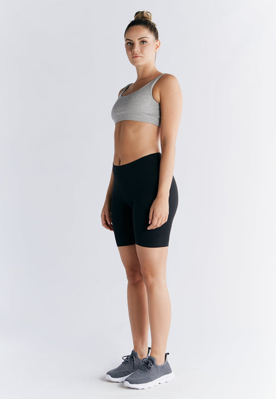 Leela Cotton 1417-021 | Radlerhose - Schwarz Letzte 3 Tage