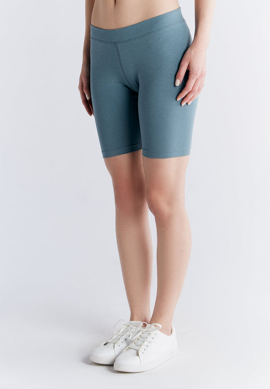Leela Cotton 1417-066 | Radlerhose - Gobelin Blau JETZT KAUFEN