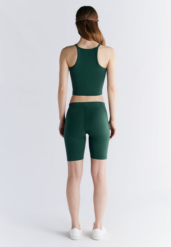 Leela Cotton 1417-067 | Radlerhose - Tannennadel Neueste Stile