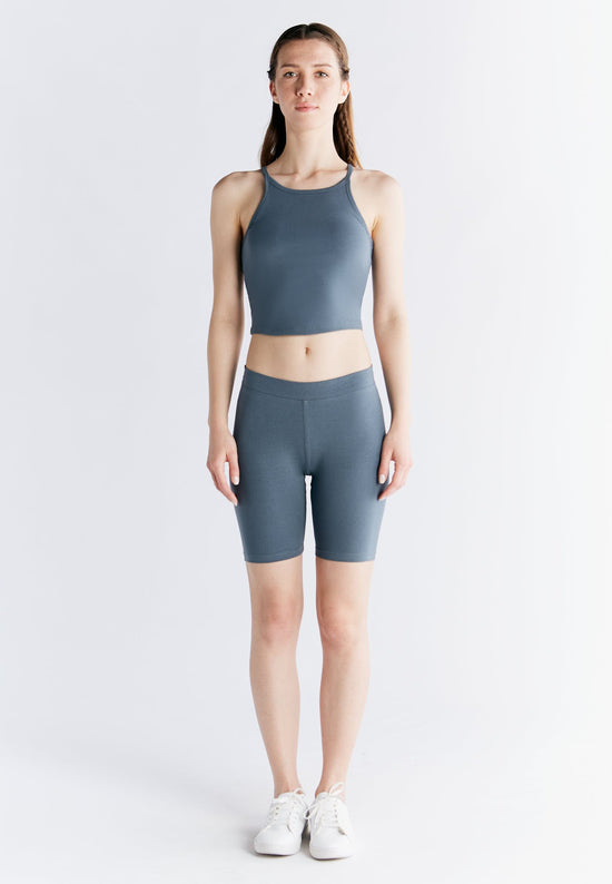 Leela Cotton 1417-068 | Radlerhose - Dunklerschiefer Letzte 2 Tage