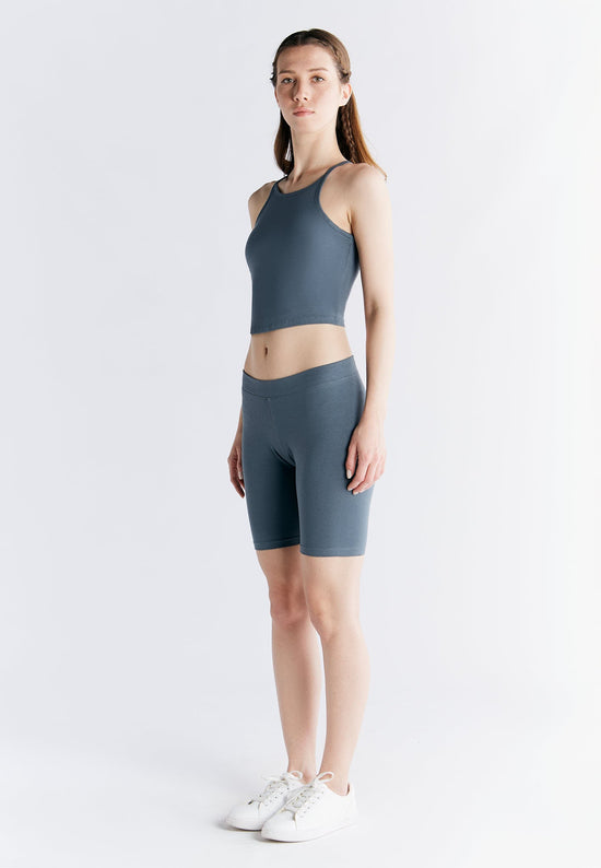 Leela Cotton 1417-068 | Radlerhose - Dunklerschiefer Letzte 2 Tage