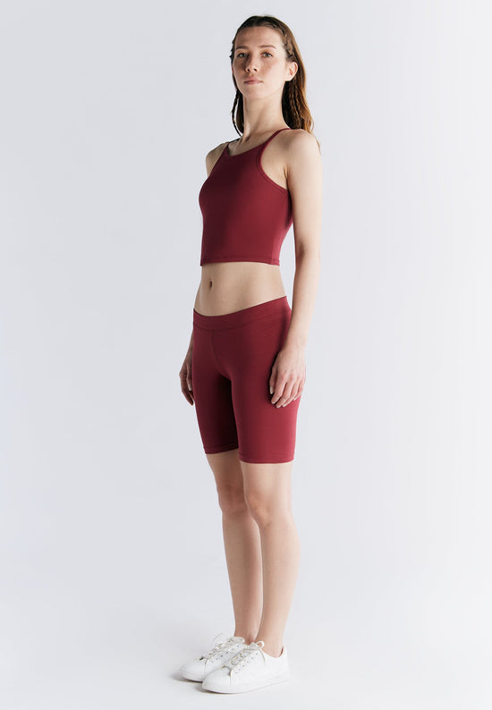 Leela Cotton 1417-069 | Radlerhose - Rosarot Letzter Tag