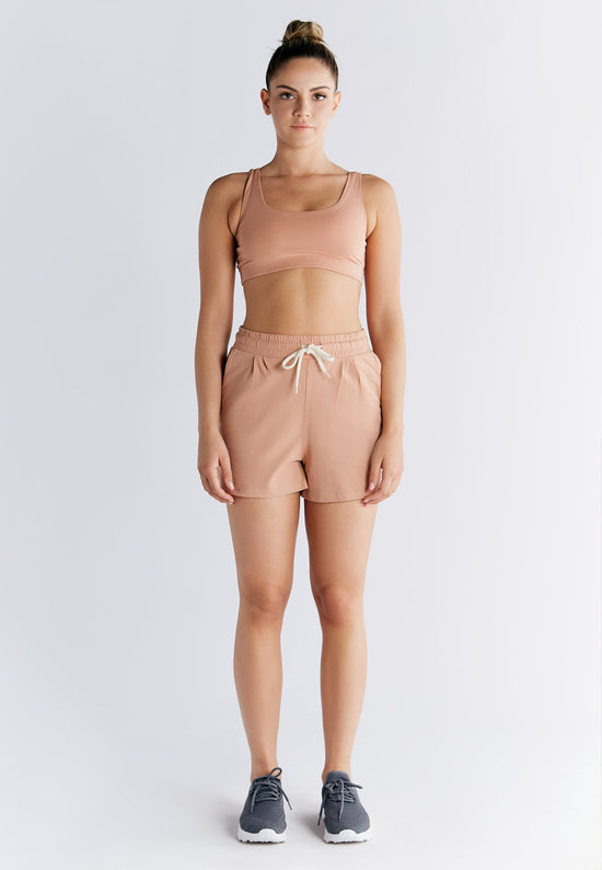 Leela Cotton 1440-070 | Pyjama-Shorts - Café Crema 50% Rabatt für begrenzte Zeit