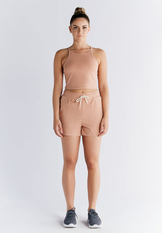Leela Cotton 1217-070 | Crop-Top - Café Crema Angebote