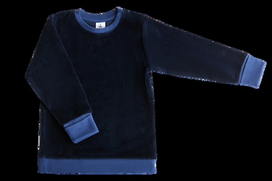 Leela Cotton 2477 AB | Baby Nickysweatshirt - Nachtblau Meist gekauft