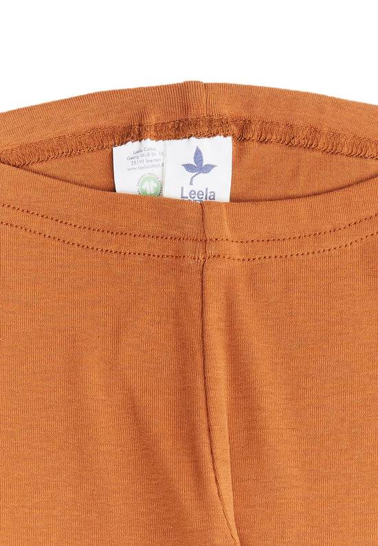 Leela Cotton 2051 MK | Leggings - Mokka Große Rabatte