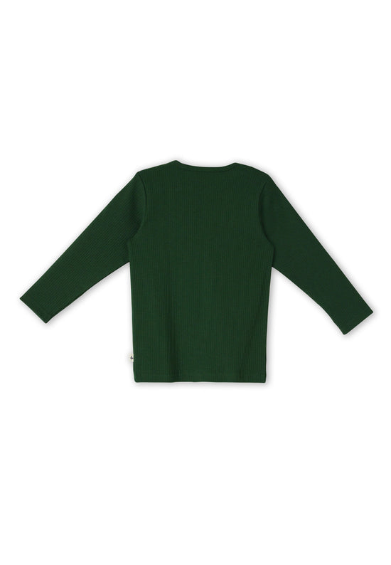 Leela Cotton 2068 TL | Ripp-Shirts - Tannennadel Kauf eins, bekomm eins gratis