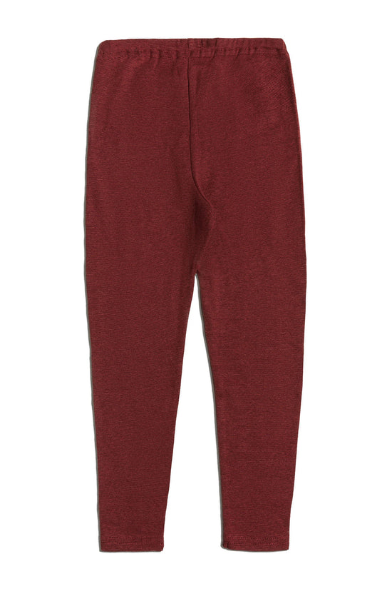 Leela Cotton 2051 KT | Baby Leggings - Kaffee/Rostrot Wochenangebot