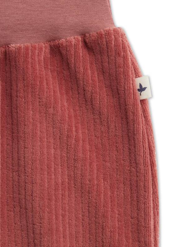Leela Cotton 2072 WR | Baby Cordhose breiter Bund - Dunkel Mauve Nur für heute