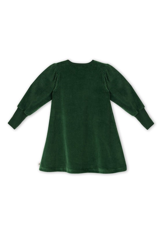 Leela Cotton 2624 TL | Cordkleid - Tannennadel Bis zu 55% Rabatt