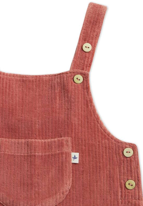 Leela Cotton 2444 WR | Latzhose - Dunkel Mauve Super Rabatt