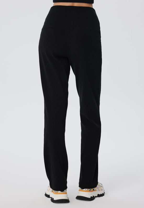 Leela Cotton 4071-021 | Ripp Hose - Schwarz Black Friday Preise