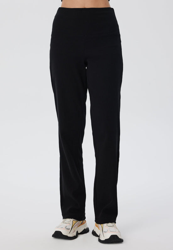 Leela Cotton 4071-021 | Ripp Hose - Schwarz Black Friday Preise