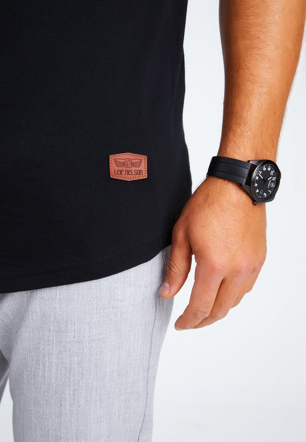 Leif Nelson Rundhals-Shirt Günstig kaufen