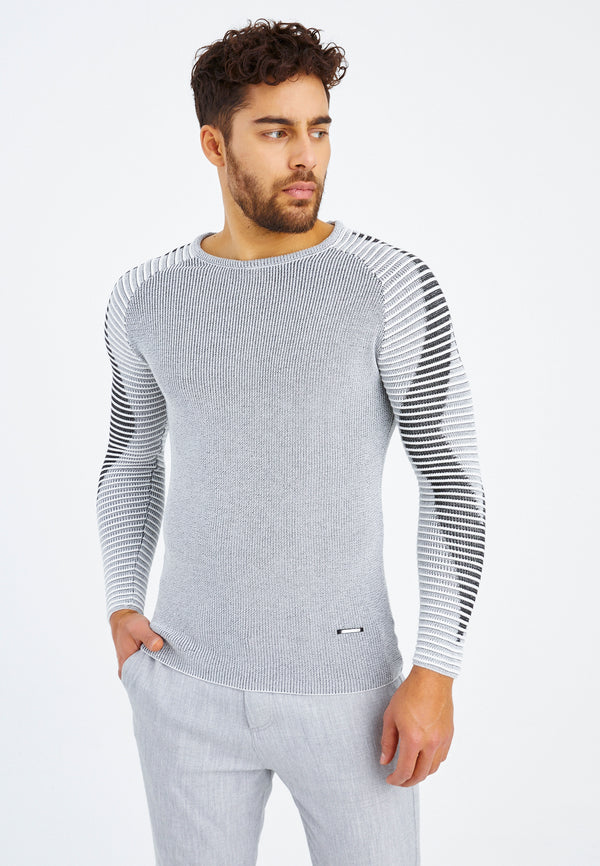Leif Nelson Strickpullover Feinstrick Rundhals Großer Ausverkauf