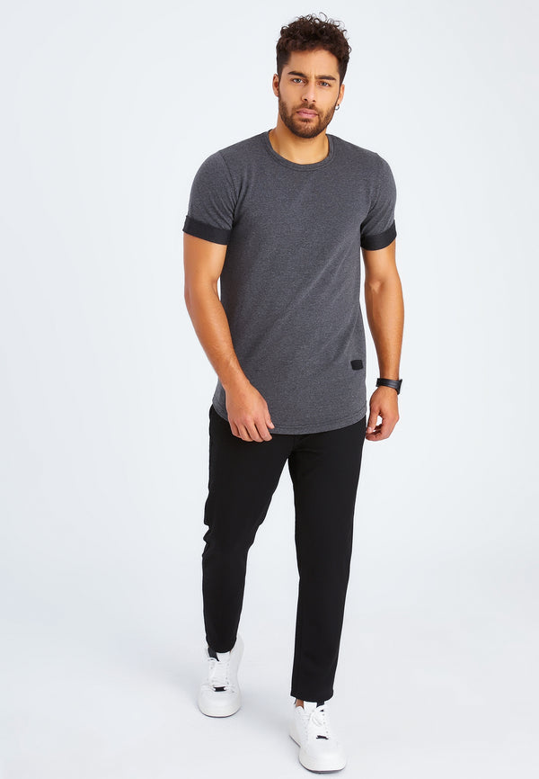 Leif Nelson Rundhals-Shirt Online Shopping