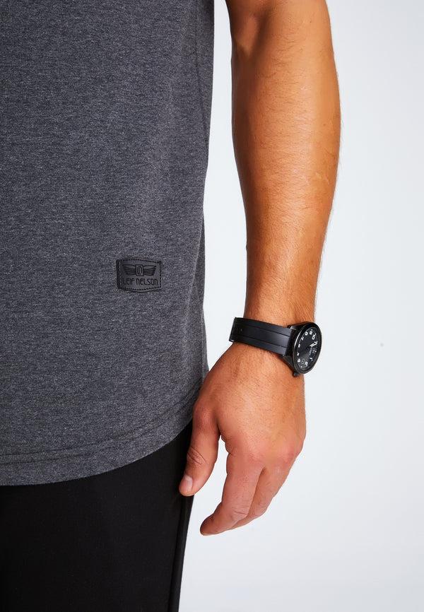 Leif Nelson Rundhals-Shirt Online Shopping