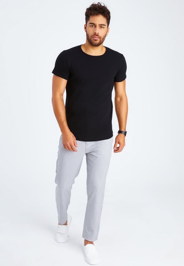 Leif Nelson T-Shirt Rundhals Bis zu 50% Rabatt