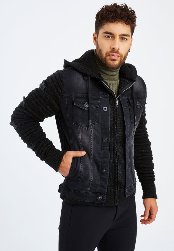 Leif Nelson Strickpullover Grobstrick mit Stehkragen Bis zu 60% Rabatt