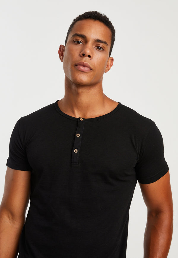 Leif Nelson Rundhals-Shirt Super Rabatt