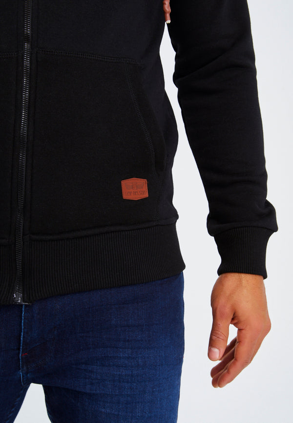 Leif Nelson Sweatjacke mit Kapuze Speichern exportieren