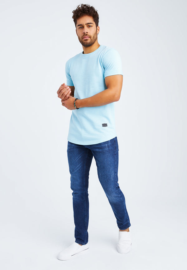 Leif Nelson Rundhals-Shirt Hotsell
