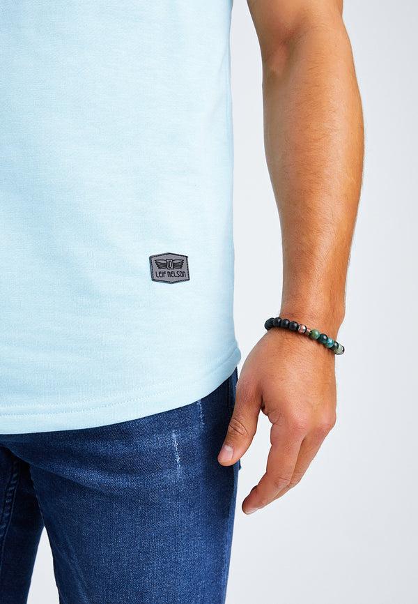 Leif Nelson Rundhals-Shirt Hotsell