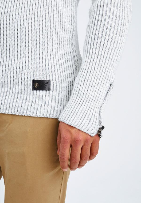 Leif Nelson Strickpullover Grobstrick Schalkragen Meist gekauft
